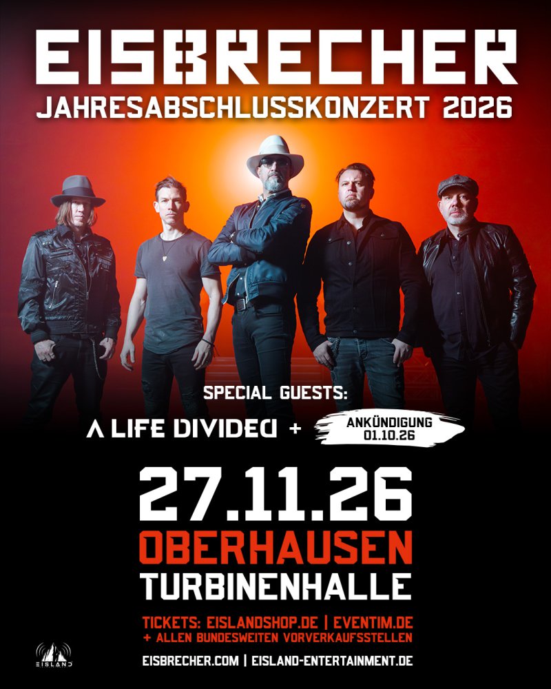 Eisbrecher-Jahresabschlusskonzert 2026