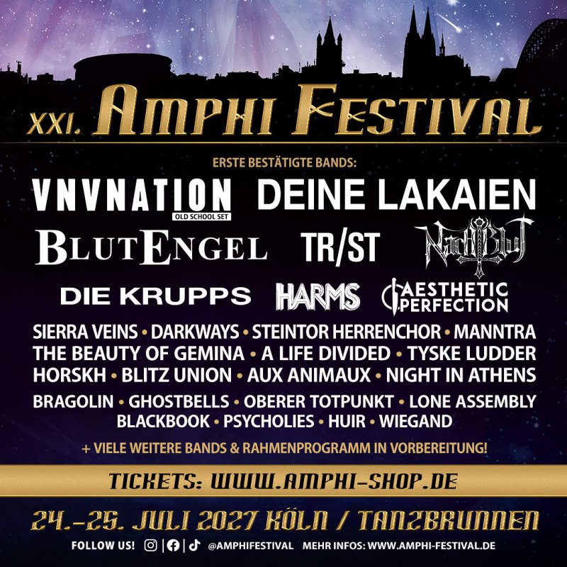 Amphi Festival 𝟮𝟬𝟮𝟳